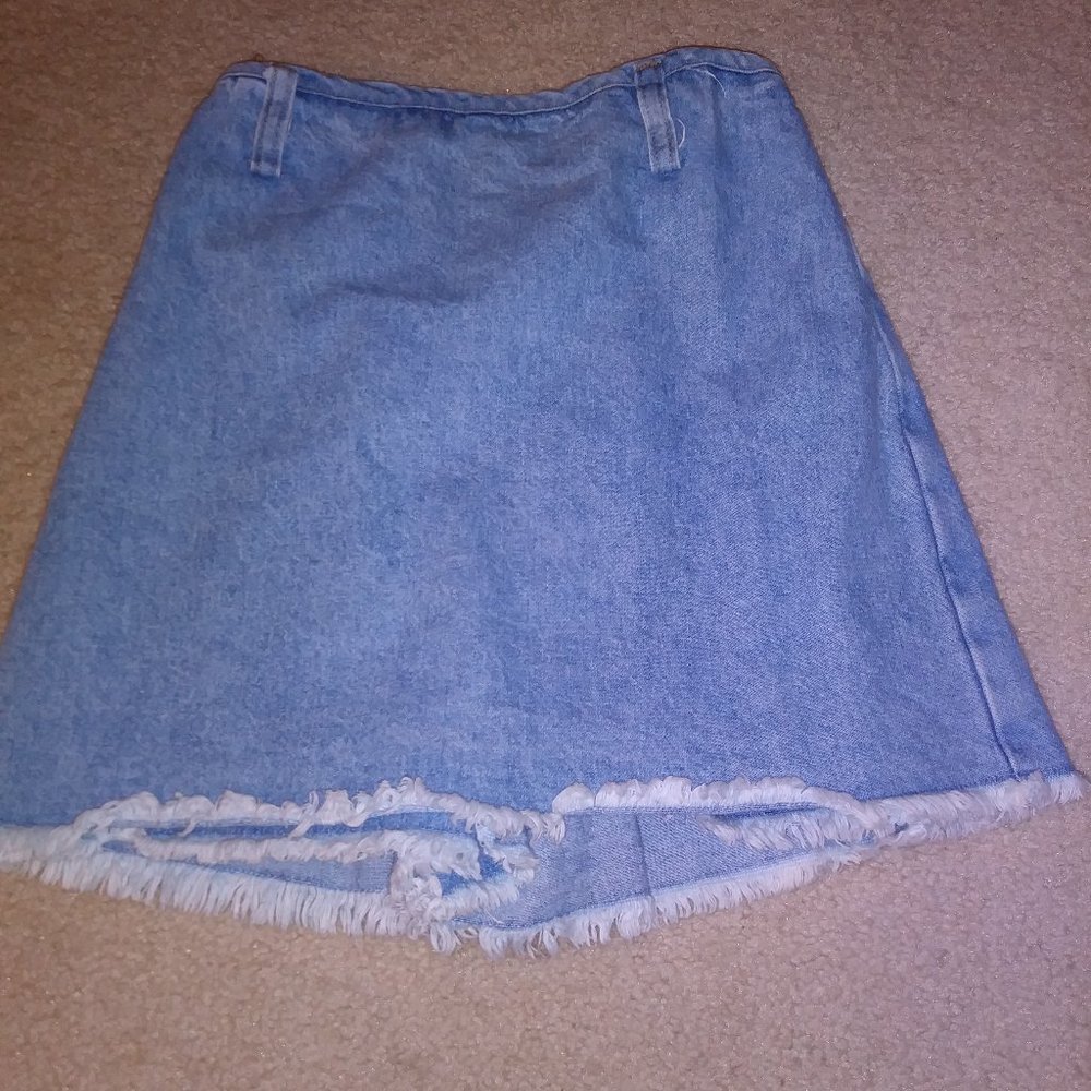 Girls Denim Skort
